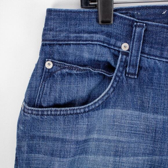 Hudson Blue Jeans Men's 30x27 Relaxed Button Fly Five Pocket Straight Leg Wilde - Picture 4 of 12